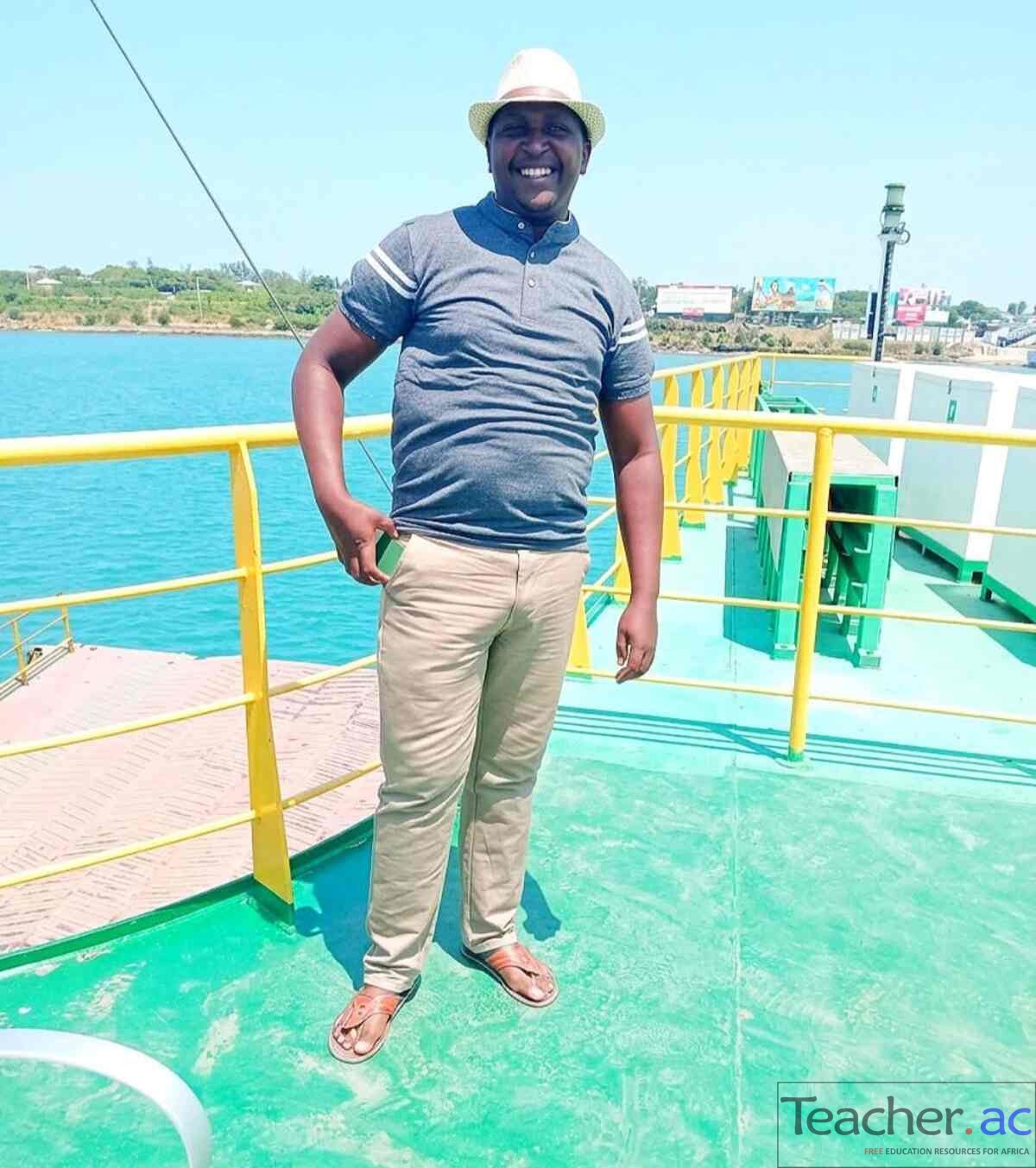 Michael Sang teacher at Kilibwoni Boys high school.