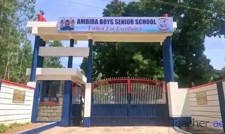 Ambira Boys High School Closed Indefinitely Amid Student Unrest